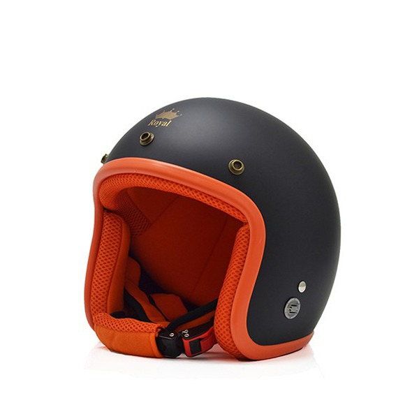Mũ bảo hiểm phượt Royal 3/4