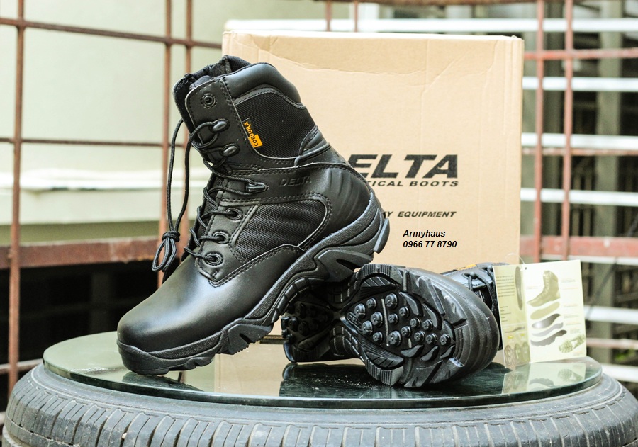 Boot thời trang lính Mỹ Delta cao cấp